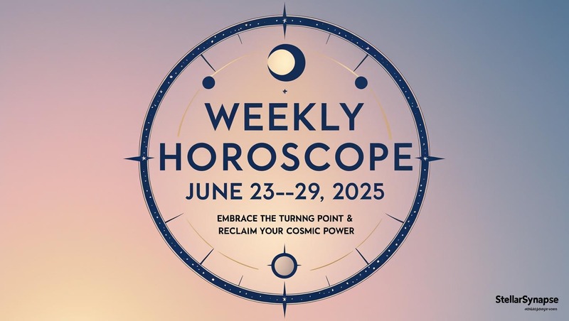 Weekly Horoscope: June 23–29, 2025 – Embrace the Turning Point & Reclaim Your Cosmic Power