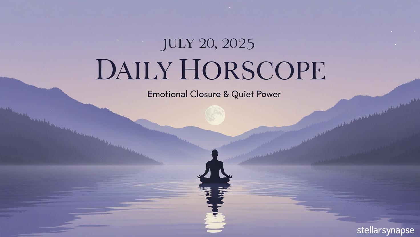 Daily Horoscope for July 20