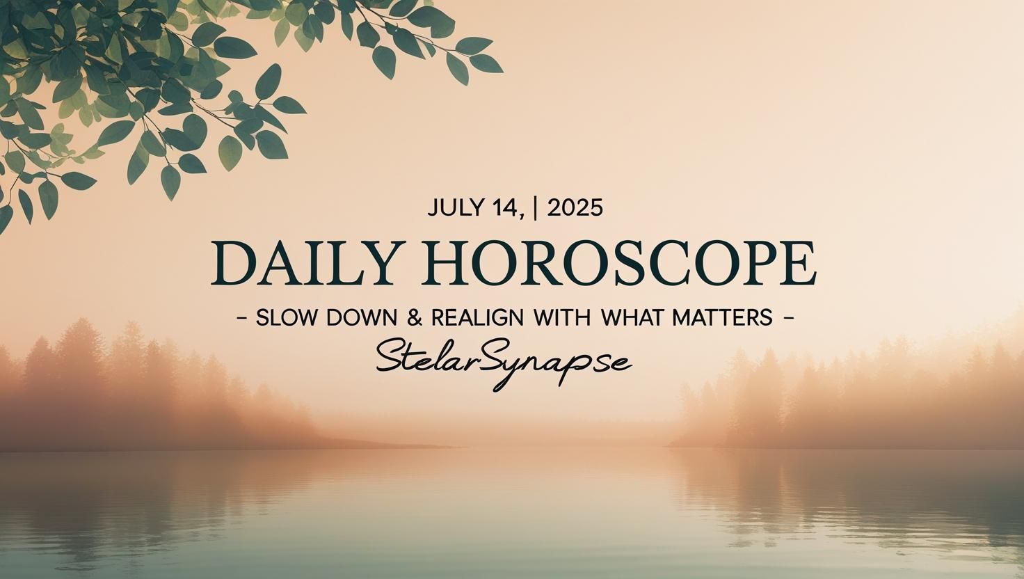 Daily Horoscope for July 14