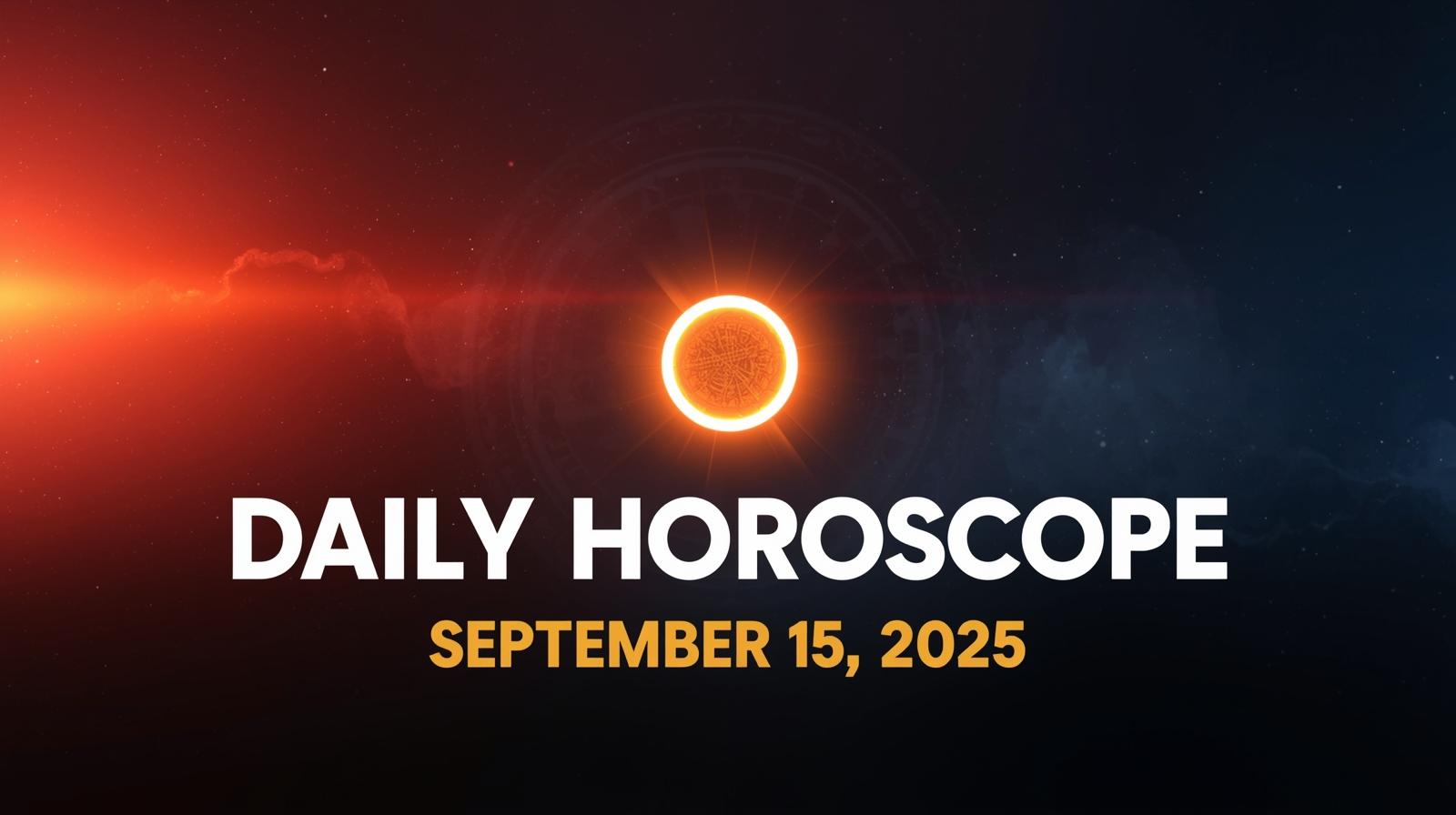 Daily Horoscope for September 15