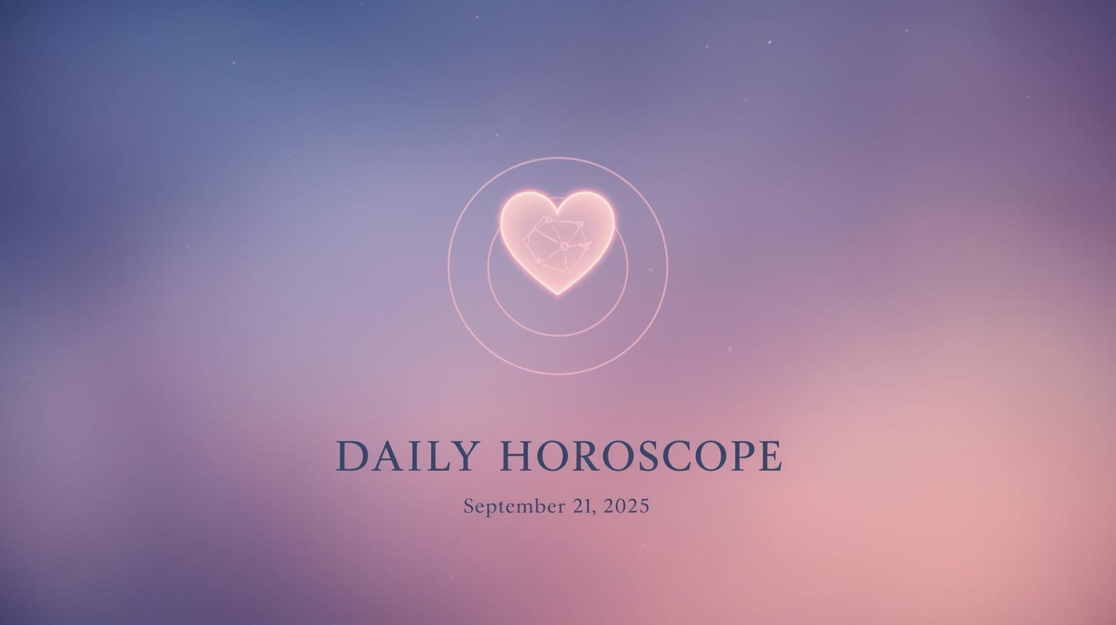 Daily Horoscope for September 21