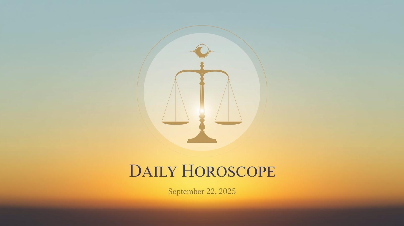 Daily Horoscope for September 22