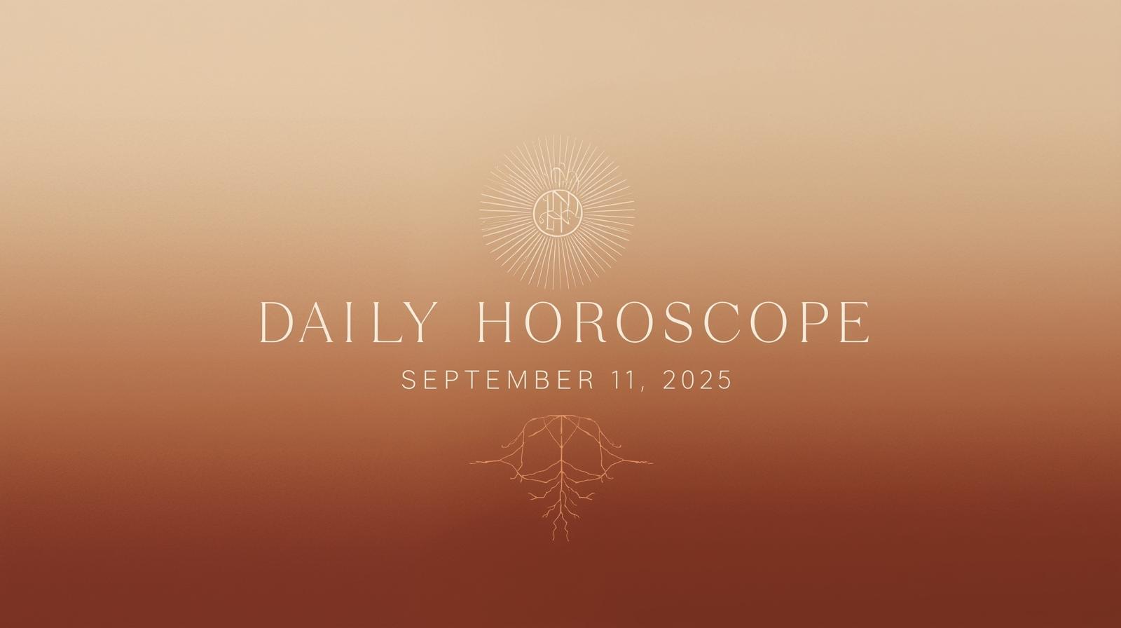 Daily Horoscope for September 11
