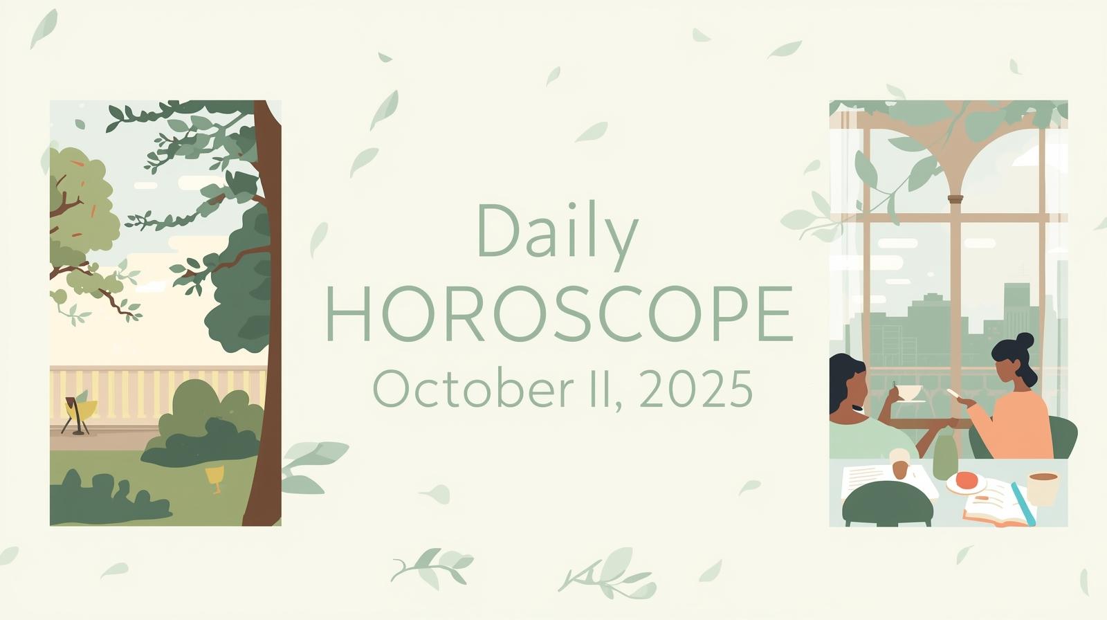 Daily Horoscope for October 11