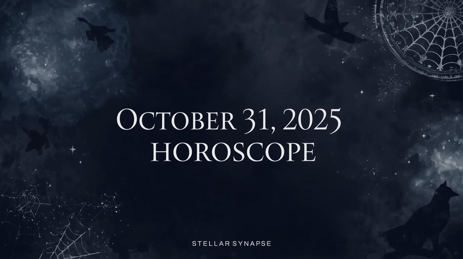 Daily Horoscope for October 31