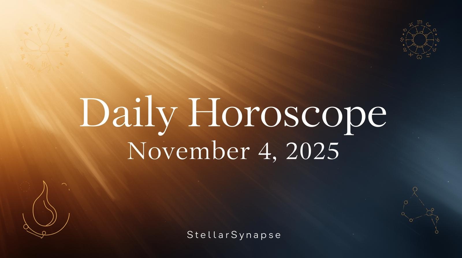 Daily Horoscope for November 4