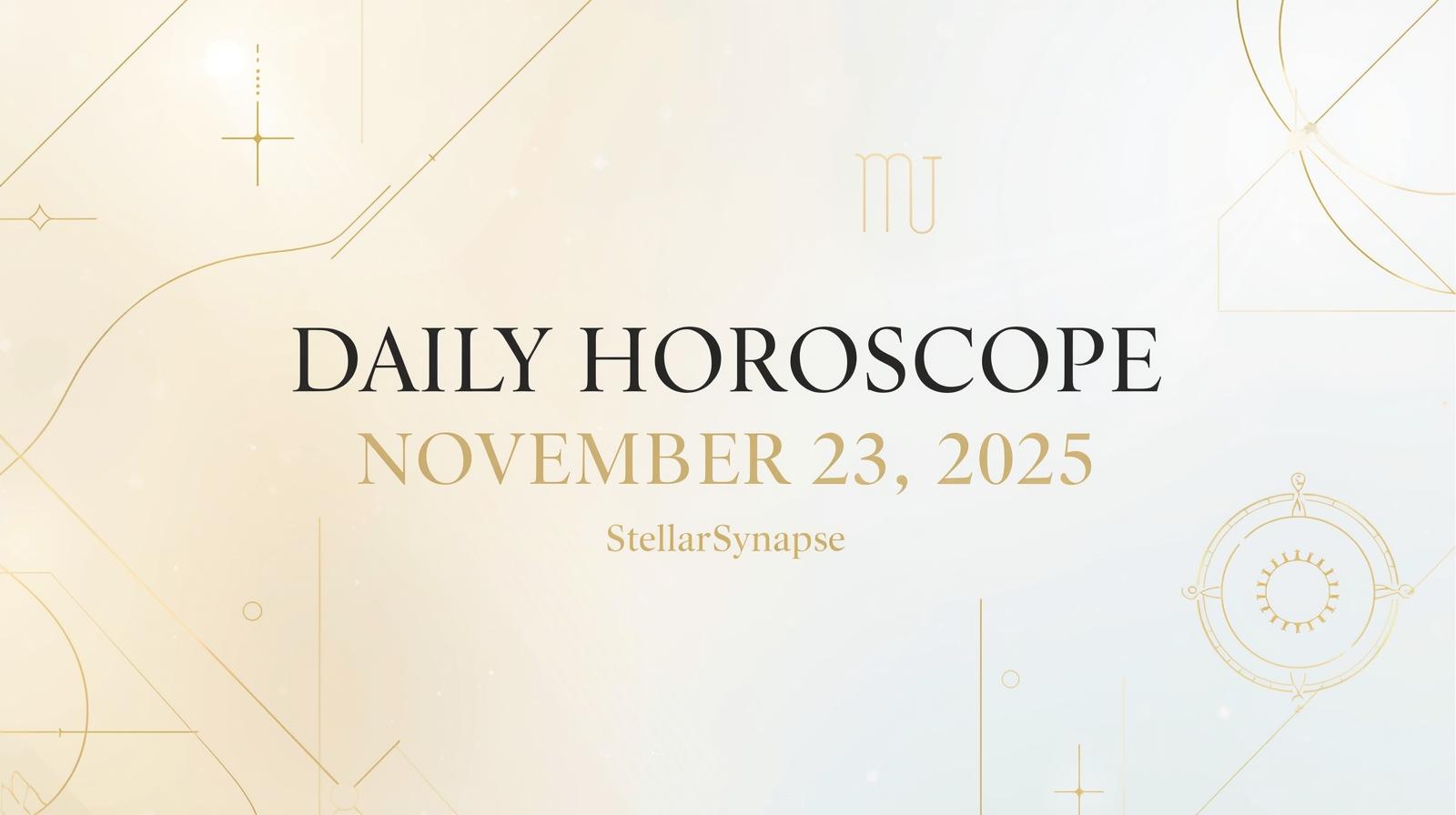 Daily horoscope for November 23