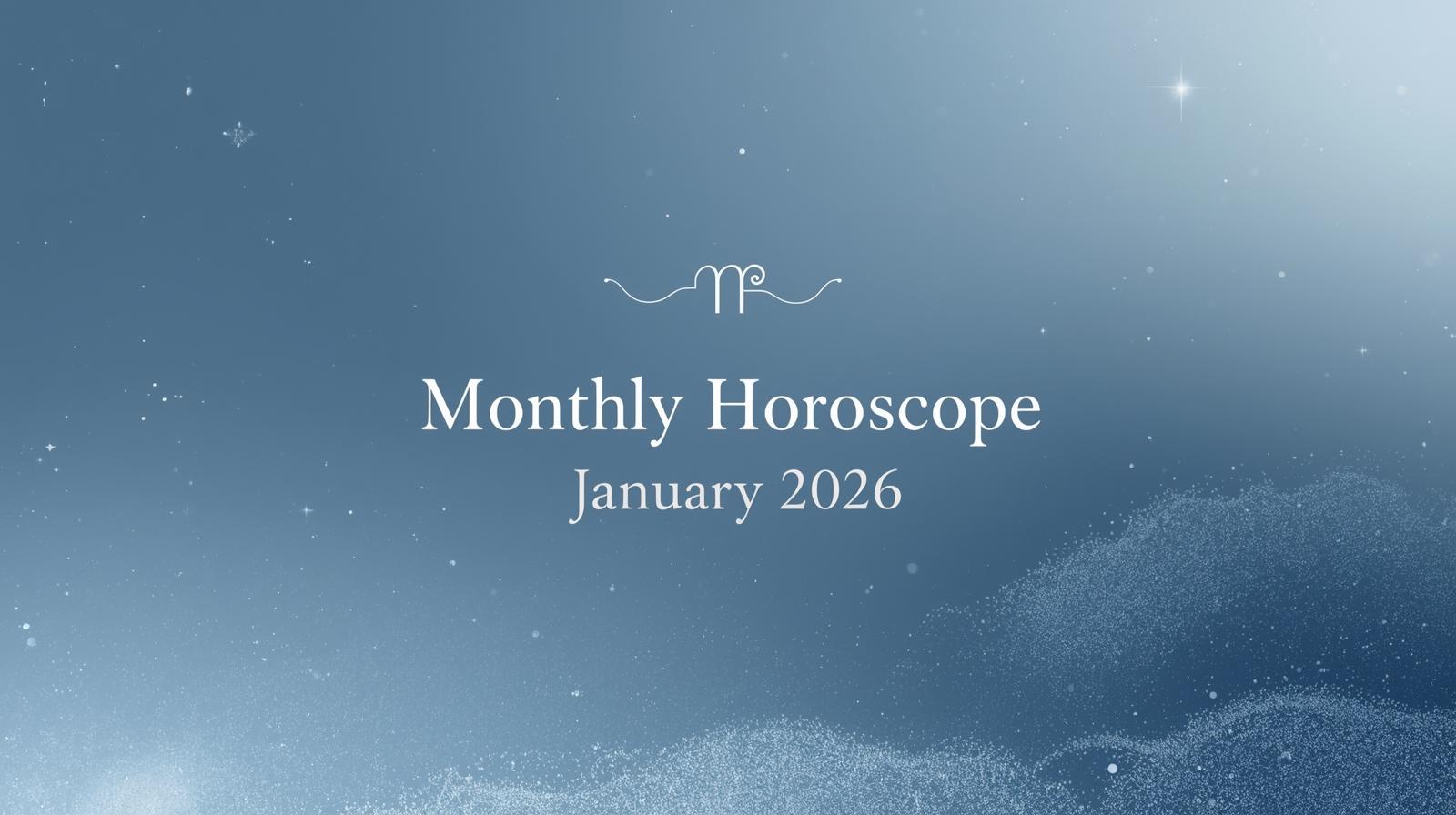 January 2026 Horoscope