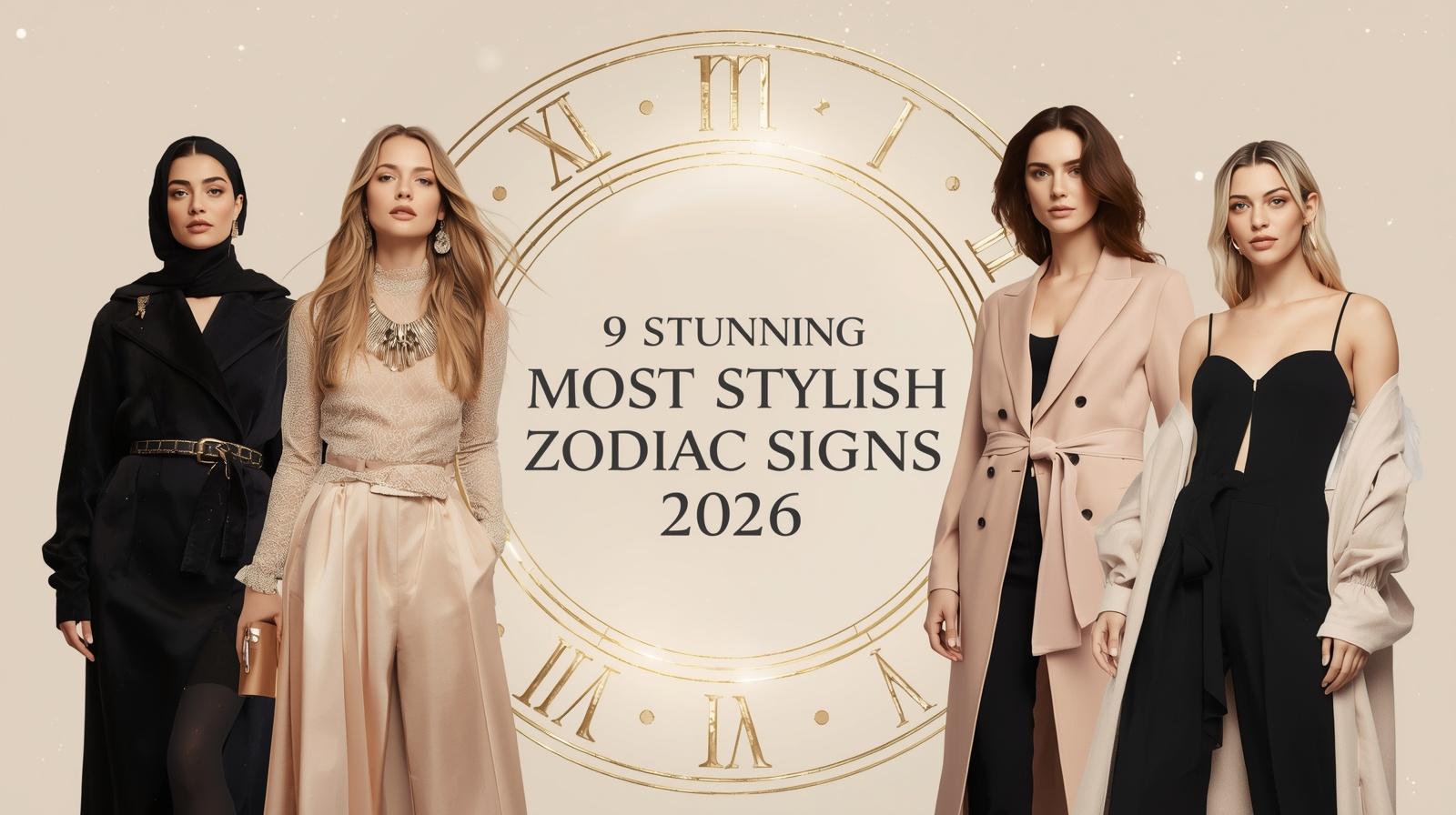 most stylish zodiac signs 2026