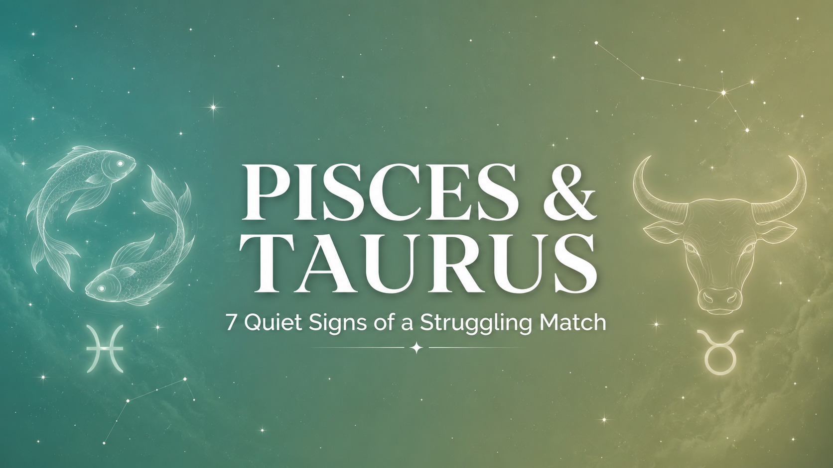 pisces and taurus toxic couple zodiac