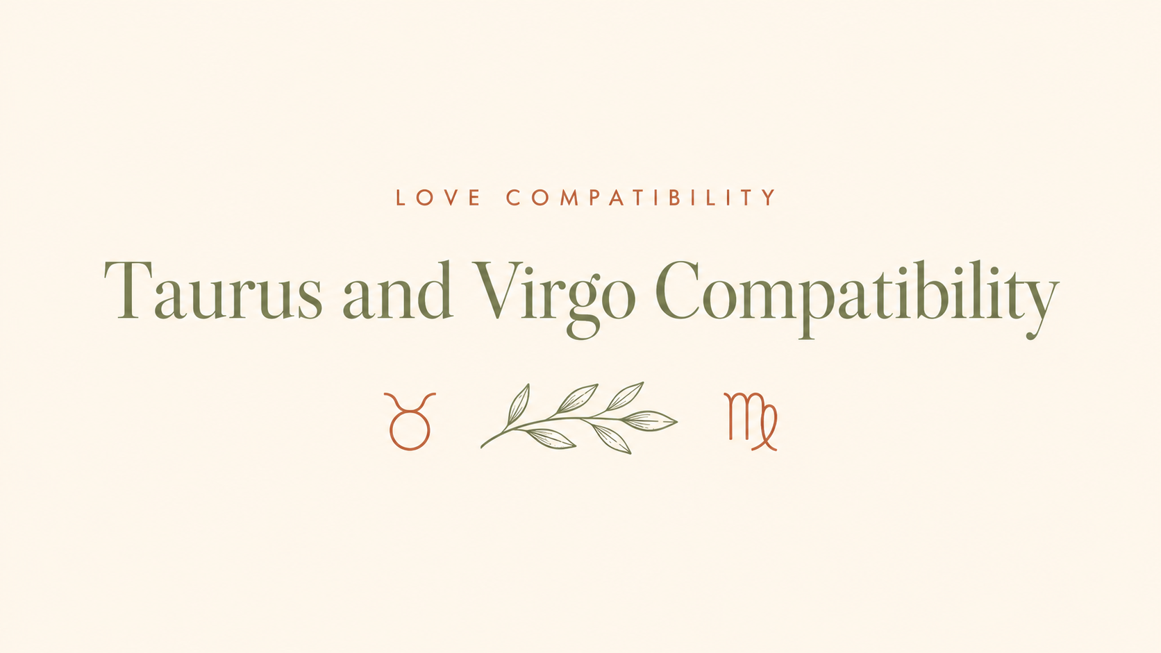 taurus and virgo compatibility