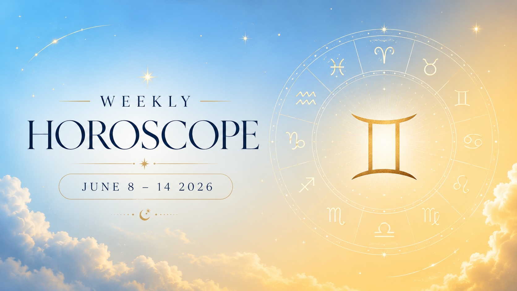 Weekly Horoscope for June 8 – 14 2026 – Meaningful Conversations, Fresh Perspectives & Emotional Growth