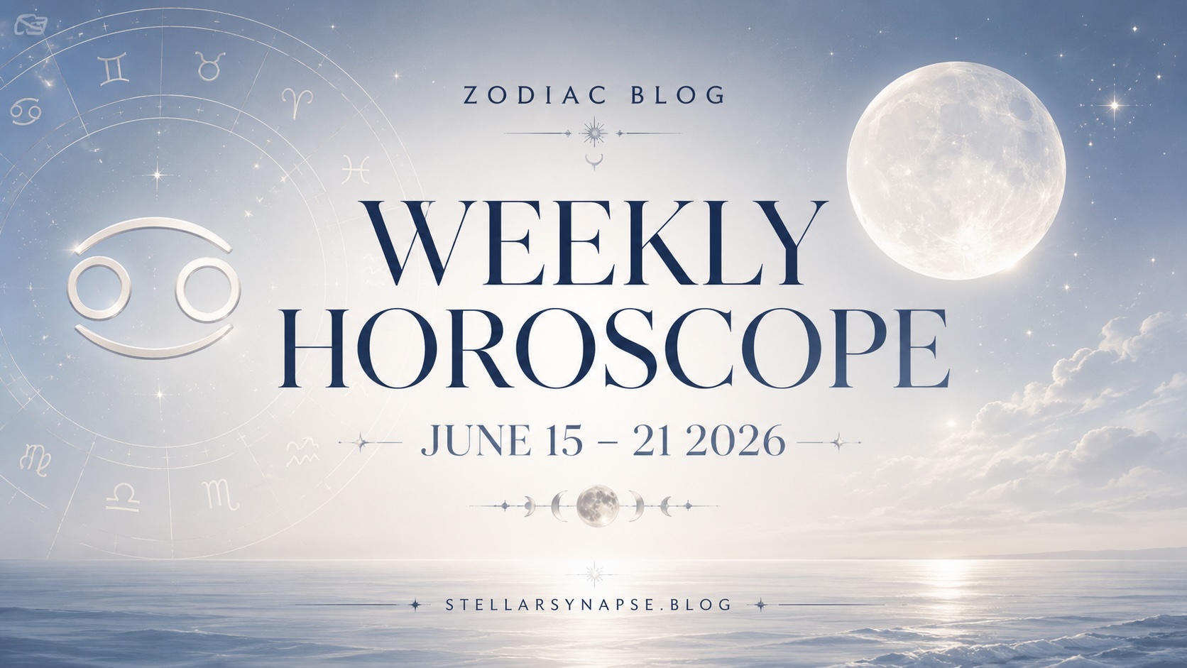 Weekly Horoscope for June 15 – 21 2026