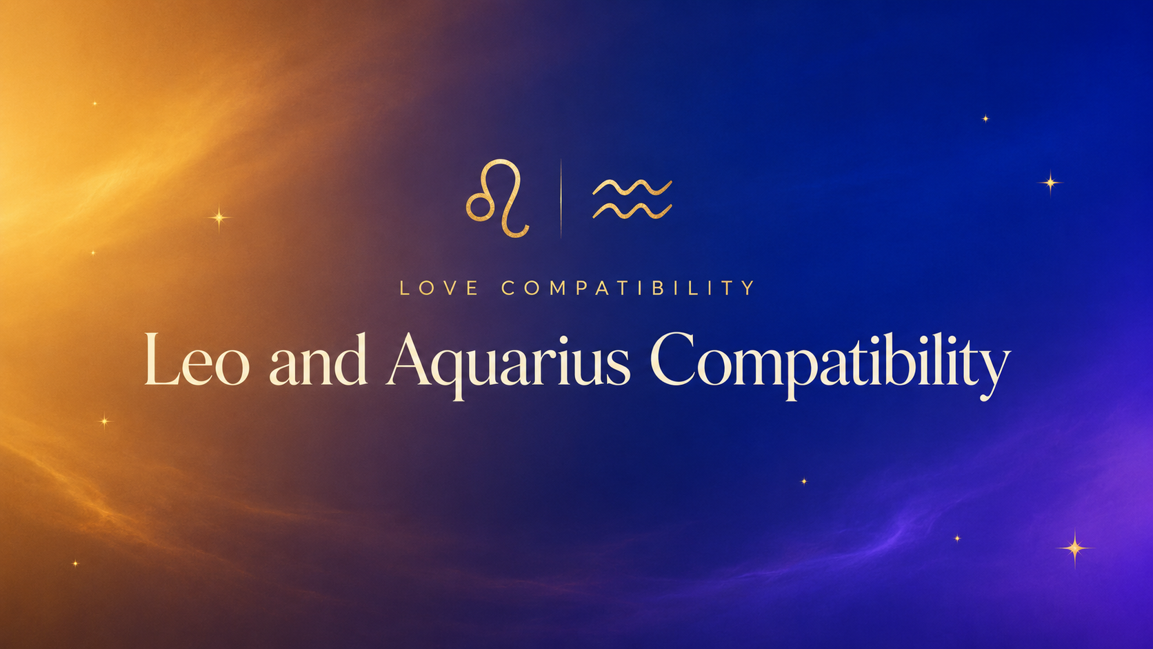 leo and aquarius compatibility