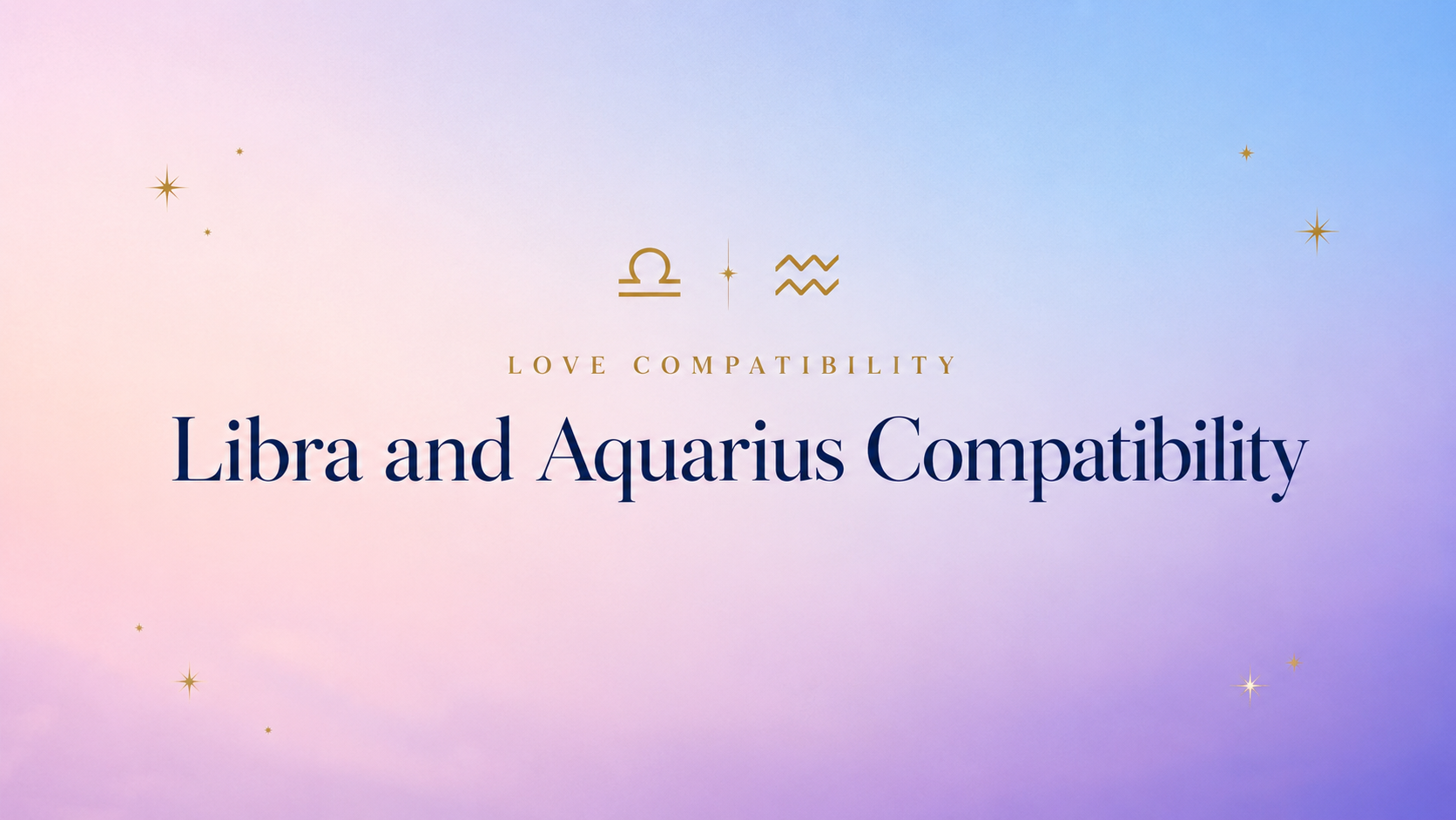 libra and aquarius compatibility