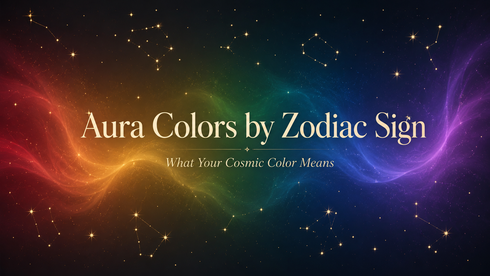 aura colors for each zodiac sign